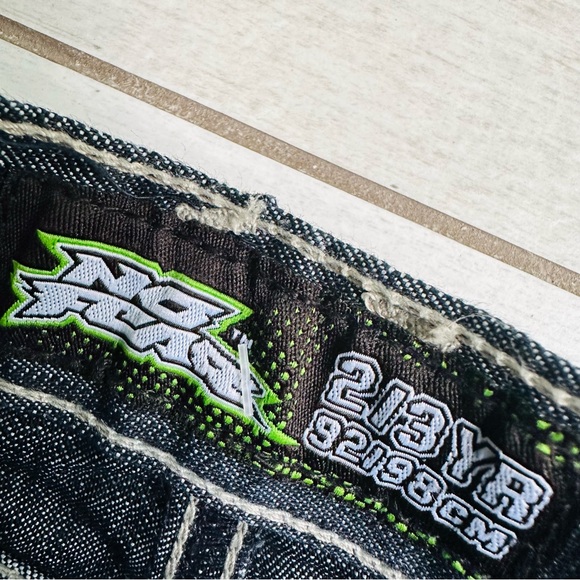 NWOT No Fear Denim Pants Size 2-3 Years - Picture 4 of 5